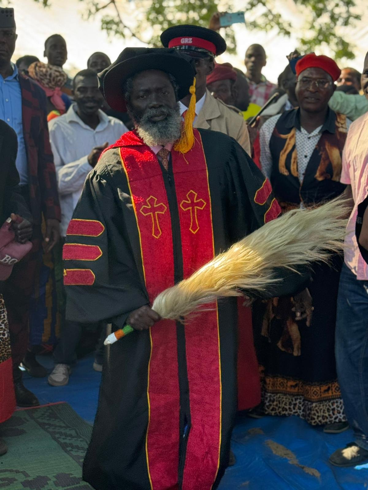 HRH Dr Mwanta Ishima Sanken'i VI among well-wishers