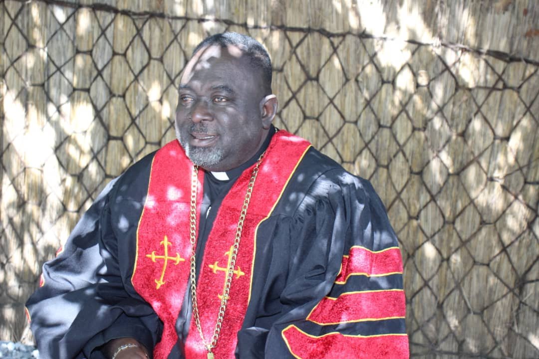Portrait of an officiating clergyman